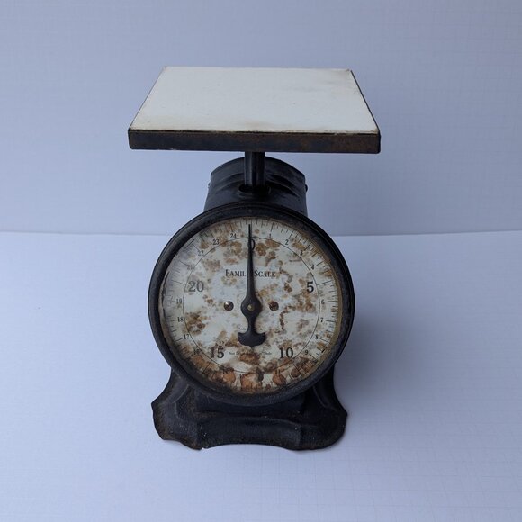 Unique Vintage Other - Vintage 25lb Metal Dial Family Scale